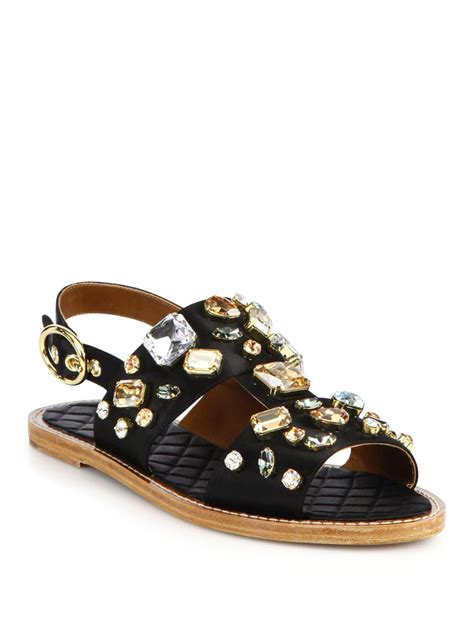 dolce gabbana sandals kids|dolce and gabbana embellished sandals.